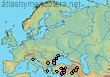 Distribution Dasypoda longigena