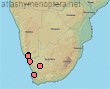 Distribution Capicola richtersveldensis