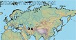 Distribution Eremaphanta convolvuli