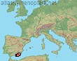 Distribution Melitta hispanica