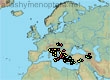 Melecta obscura, 2849 data