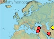 Tarsalia hirtipes, 21 data